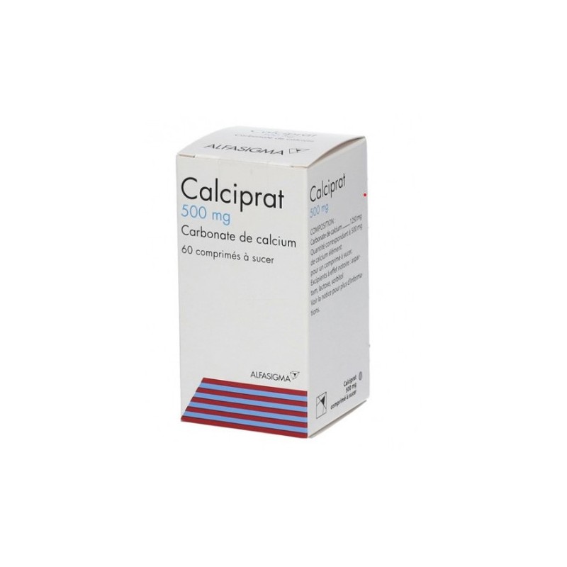 Calciprat 500mg, Calcium deficiency, 60 tablets to suck Calciprat