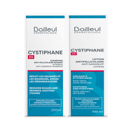 Shampooing et Lotion Anti-Pelliculaires - Cystiphane DS