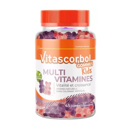 Multivitamins Gummies - Vitality & Growth - Vitascorbol - 45 gummies