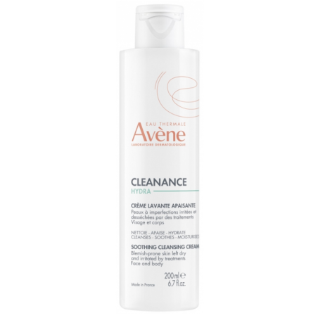 Crème Lavante Apaisante - Cleanance Hydra - Avène - 200 ml