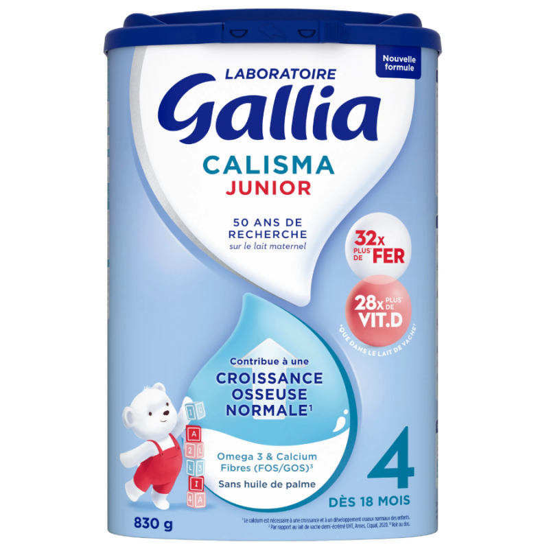 Calisma Junior Milk - 4th Age - 18 Months - Gallia - 830g Gallia