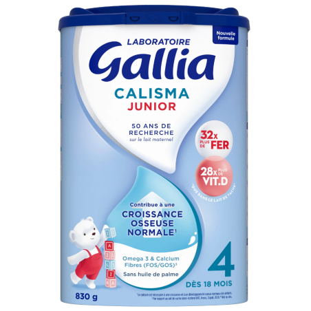 Calisma Junior Milk - 4th Age - 18 Months - Gallia - 830g Gallia