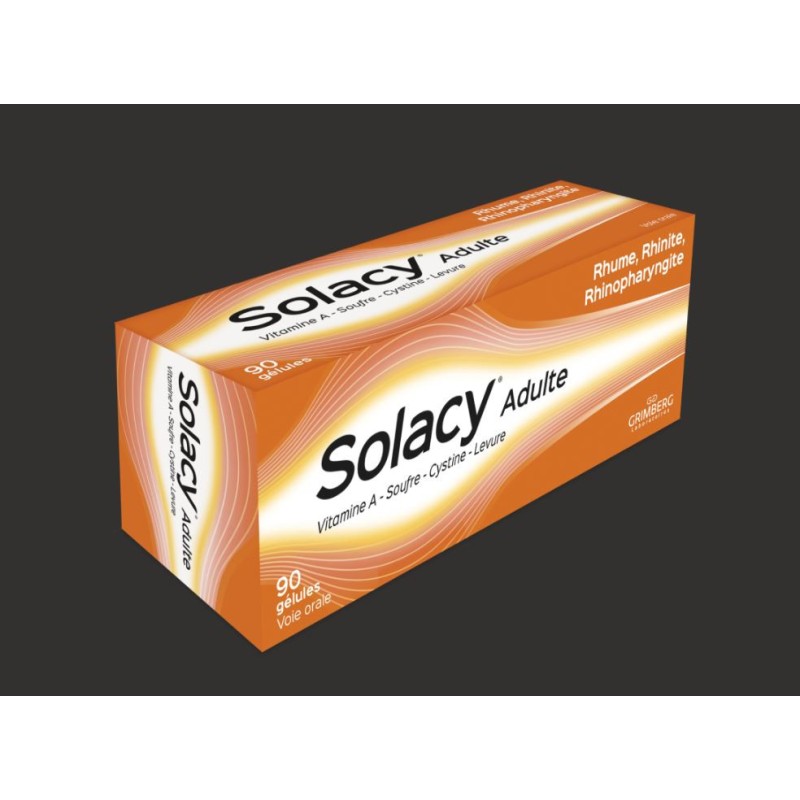 Solacy Adulte Affections Rhinopharyngées - 90 Gelules - Solacy