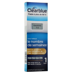 Test De Grossesse Clearblue - Nombre de Semaines - 1 Test Digital
