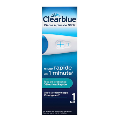 Pregnancy Test - Just 1 Minute - Clearblue - 1 Pregnancy Test Clearblue