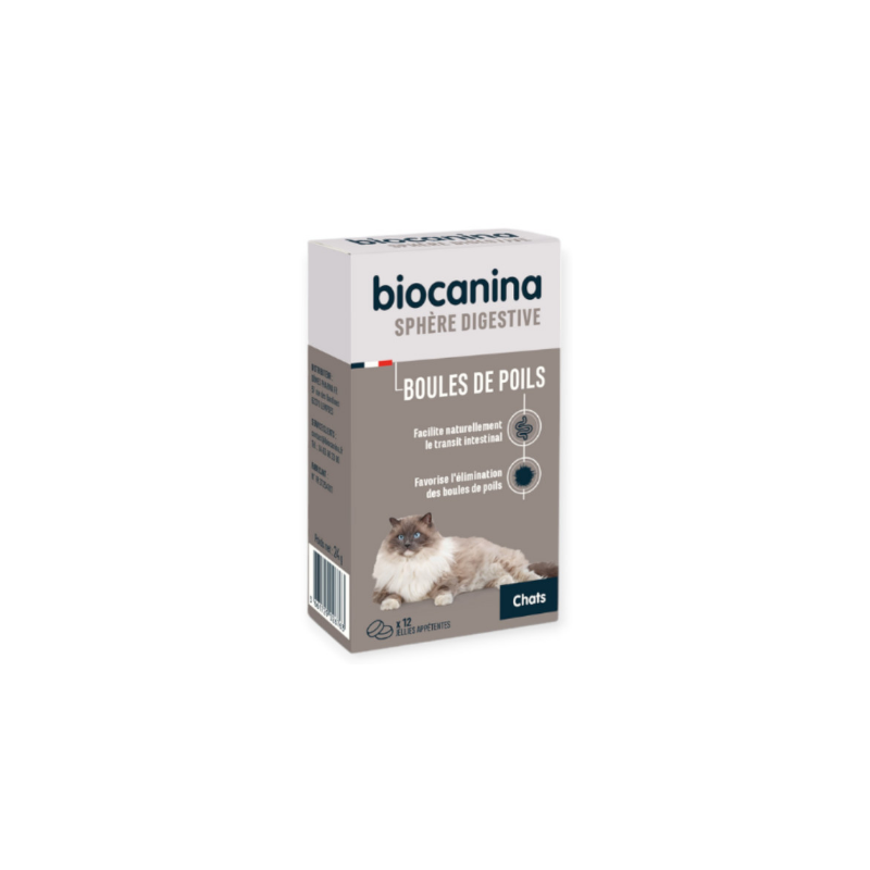 Boules de Poils - Transit Intestinal & Elimination - Biocanina - 12 Jellies