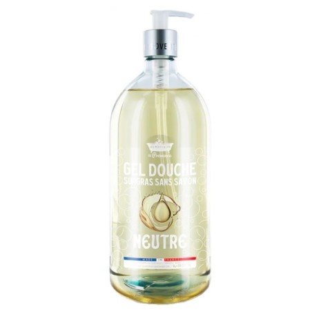 Les Petits Bains de Provence - Savon liquide de Marseille - Neutre - Mains et Corps - 1 L