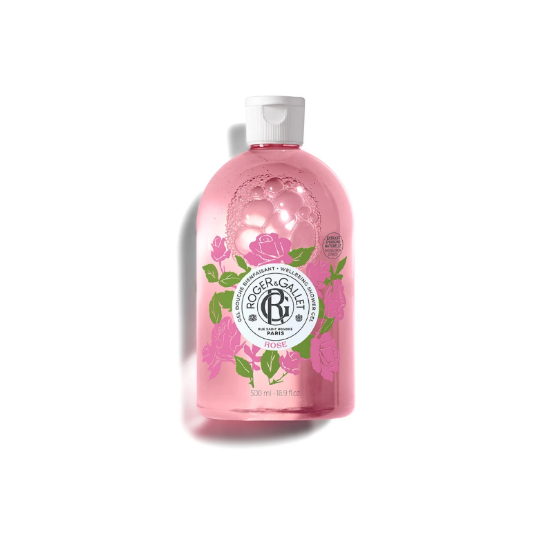 Douche Apaisant - Rose - Roger Gallet - 500ml