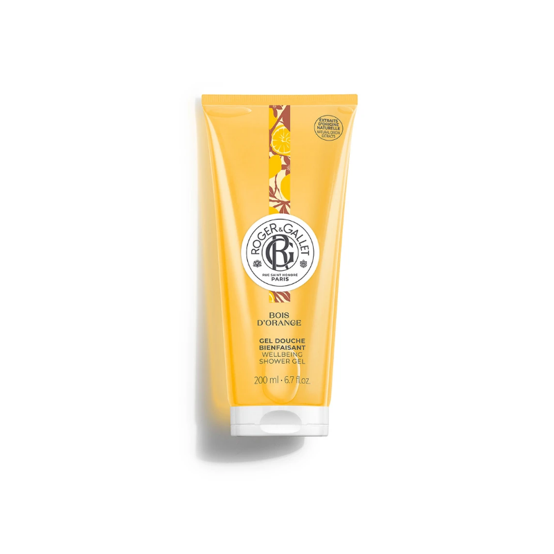 Orange Wood Toning Shower Gel - Roger Gallet - 200ml Roger & Gallet