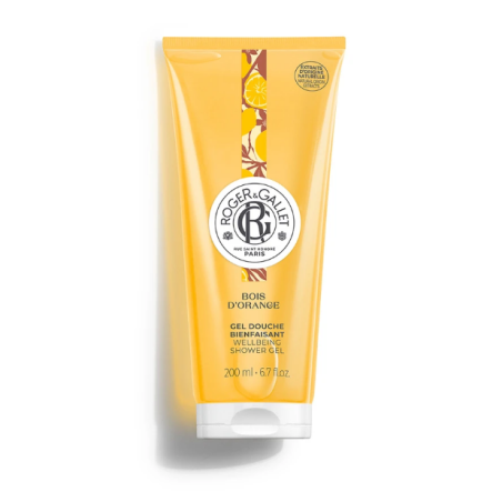 Orange Wood Toning Shower Gel - Roger Gallet - 200ml Roger & Gallet