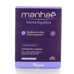 Manhaé Intima Equilibre - Nutrisanté - 30 Gélules
