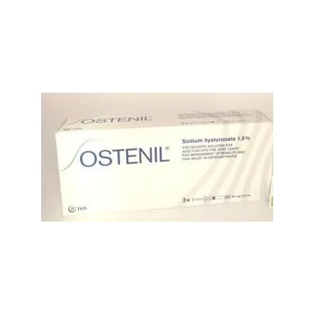 Ostenil 20mg/2ml, Hyaluronic Acid, Box of 3 syringes - athrosis and articulation OSTENIL