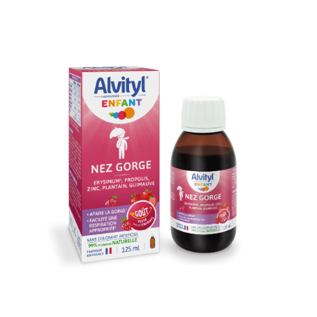 Alvityl Enfant - Nez & Gorge - 125 ml
