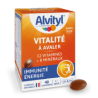Vitamines Alvityl - Vitalité & Immunité - Arôme Chocolat - 40 Comprimés à avaler,