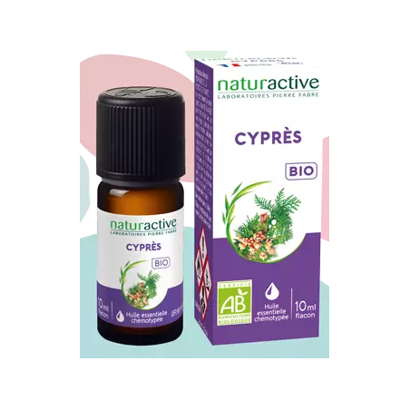 Huile Essentielle Cyprès Bio Naturactive, 10 ml
