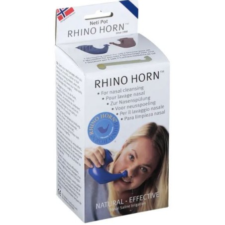 Irrigation nasale saline - adulte - Rhino Horn - Bleu