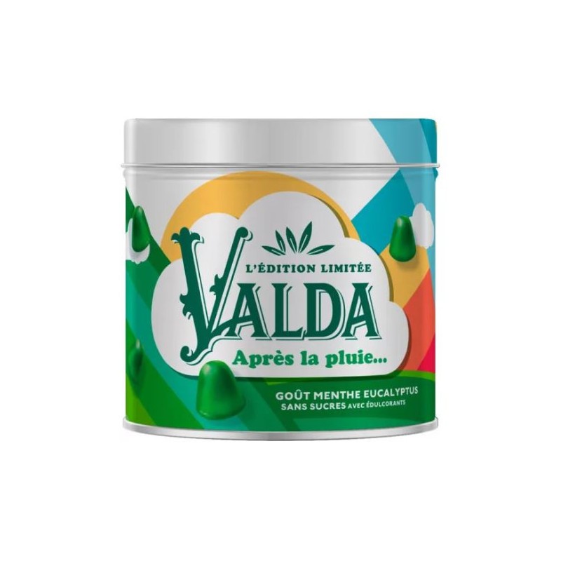 Valda Limited Edition - Mint & Eucalyptus flavor - Without sugars - 160 g Valda