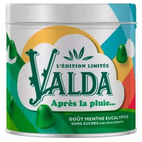 Valda Limited Edition - Mint & Eucalyptus flavor - Without sugars - 160 g Valda