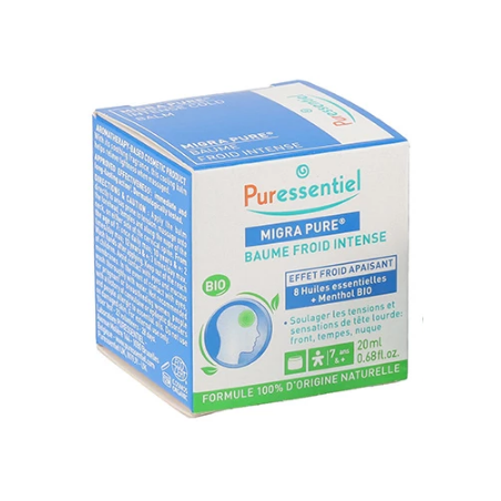 Intense Cold Balm - Tension & Sensations Heavy Heads - Puressentiel - 20 ml