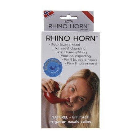 Irrigation nasale saline - adulte - Rhino Horn - Marron