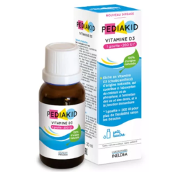 Vitamins D3 - Goût Neutre - Pediakid - Ineldea - 20ml