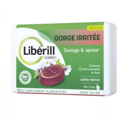 Irritated Throat Gummies - Relieves And Soothes - Libérill - 50g