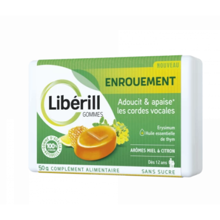 Hoarseness gums - Softens & soothes - Libérill - 50g
