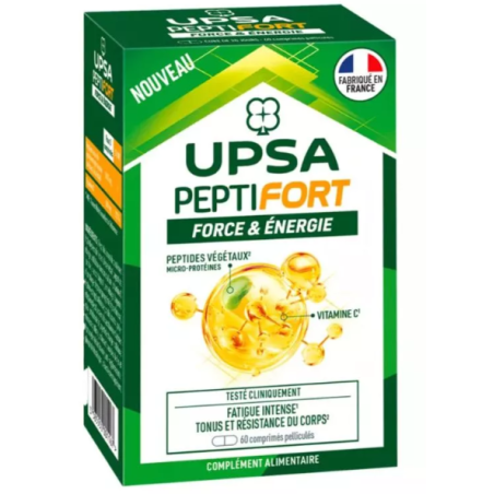 PeptiFort - Force & Energie - Upsa - 60 Comprimés