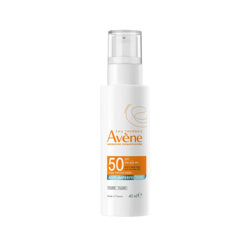 Emulsion Fluide Anti-Imperfections SPF 50 - Avène - 40 ml