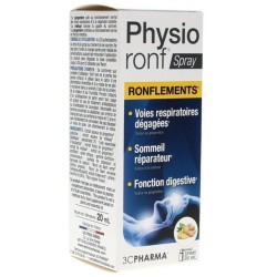Spray PhysioRonf - Ronflements - Sommeil Réparateur - 3C Pharma - 20ml
