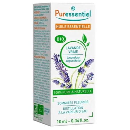 Huile Essentielle - Lavande Vraie Bio - Puressentiel - 10 ml