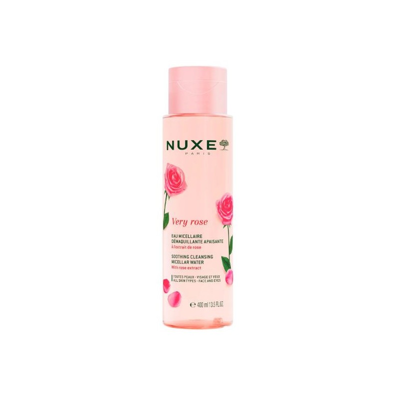 Soothing Cleansing Micellar Water - Very Rose - Nuxe - 400 ml