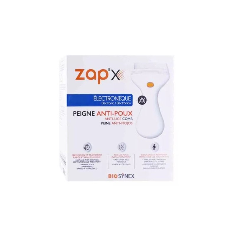 Zap'X Electronic Lice Comb - Biosynex