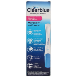 Test de Grossesse Clearblue - Détection Ultra Précoce -  6 Jours Avant - 1 Test
