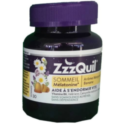 ZzzQuil Sleep - Melatonin - Mango Banana Flavour - 30 Gummies
