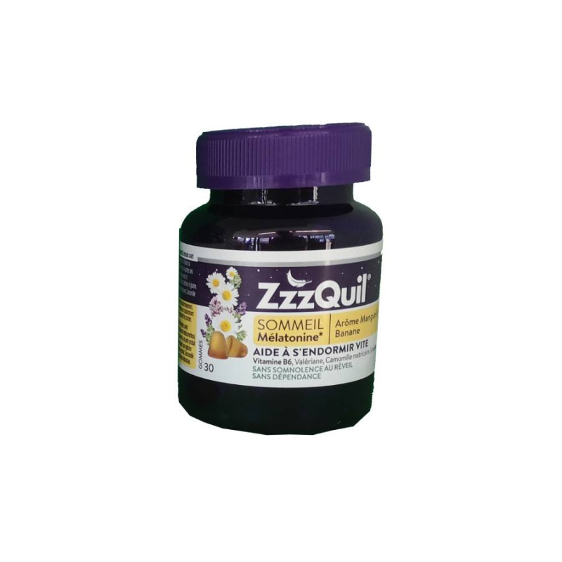 ZzzQuil Sleep - Melatonin - Mango Banana Flavour - 30 Gummies