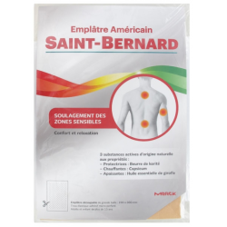 American plaster - Saint-Bernard - Elastic fabric - 1 Plaster