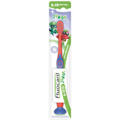 Junior Toothbrush - 6-13 years - Fluocaril - 1 Brush with Suction Cup