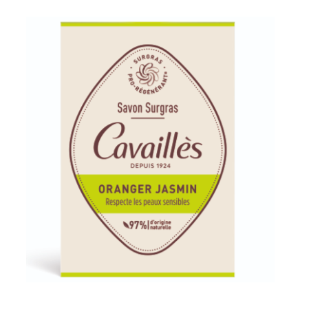 Savon Surgras - Oranger Jasmin - Peaux Sensibles - Rogé Cavaillès - 100g