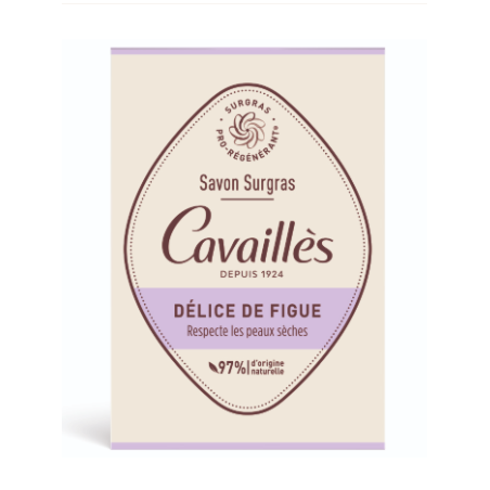 Savon Surgras - Délice de Figue - Peaux Sèches - Rogé Cavaillès - 3x200g