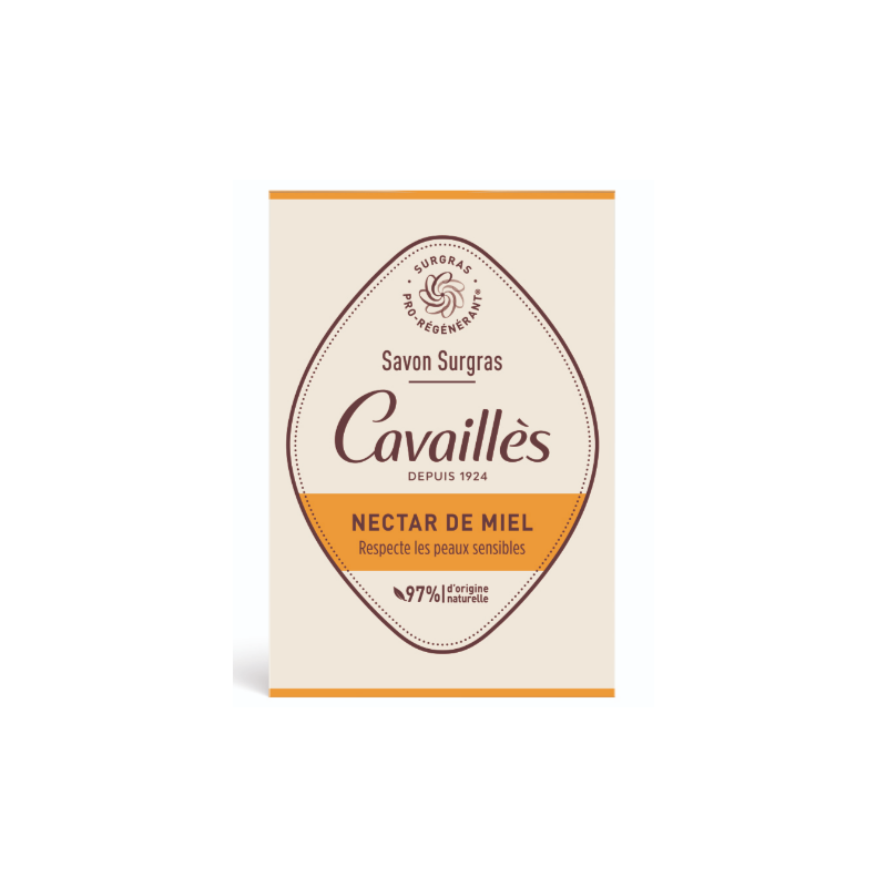 Savon Surgras - Nectar de Miel - Peaux Sensibles - Rogé Cavaillès - 200g