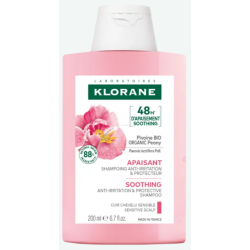 Shampooing à la Pivoine - Apaisant, Anti-irritant - Klorane - 200ml
