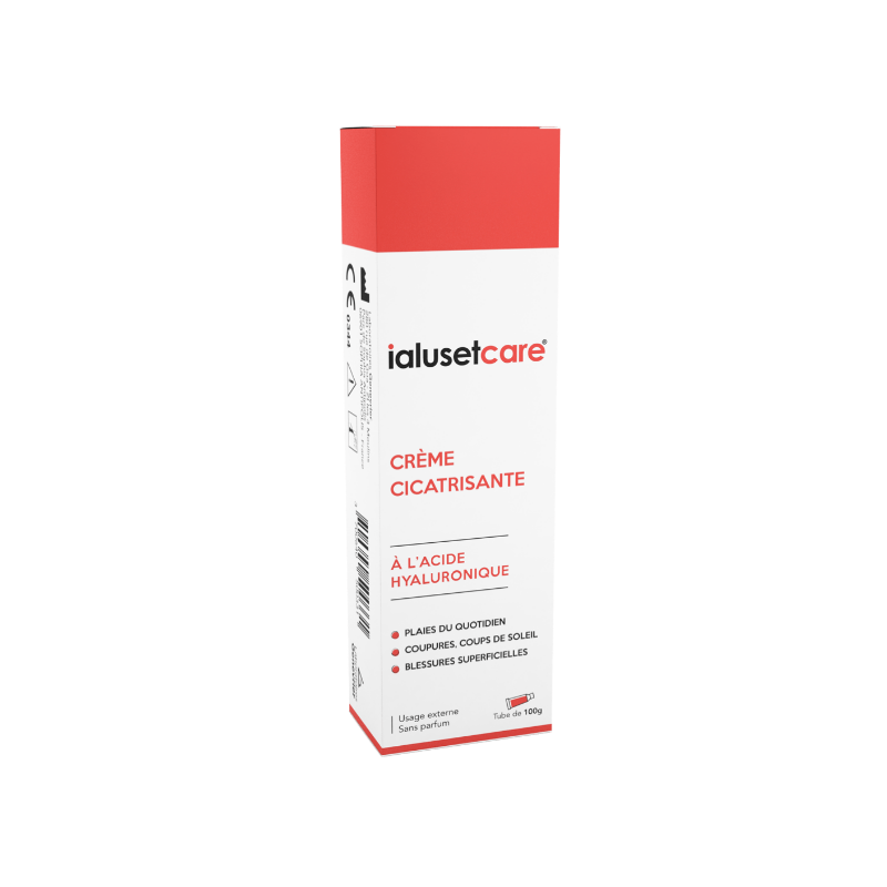 Ialusetcare - Crème cicatrisante à l'Acide hyaluronique -  100g