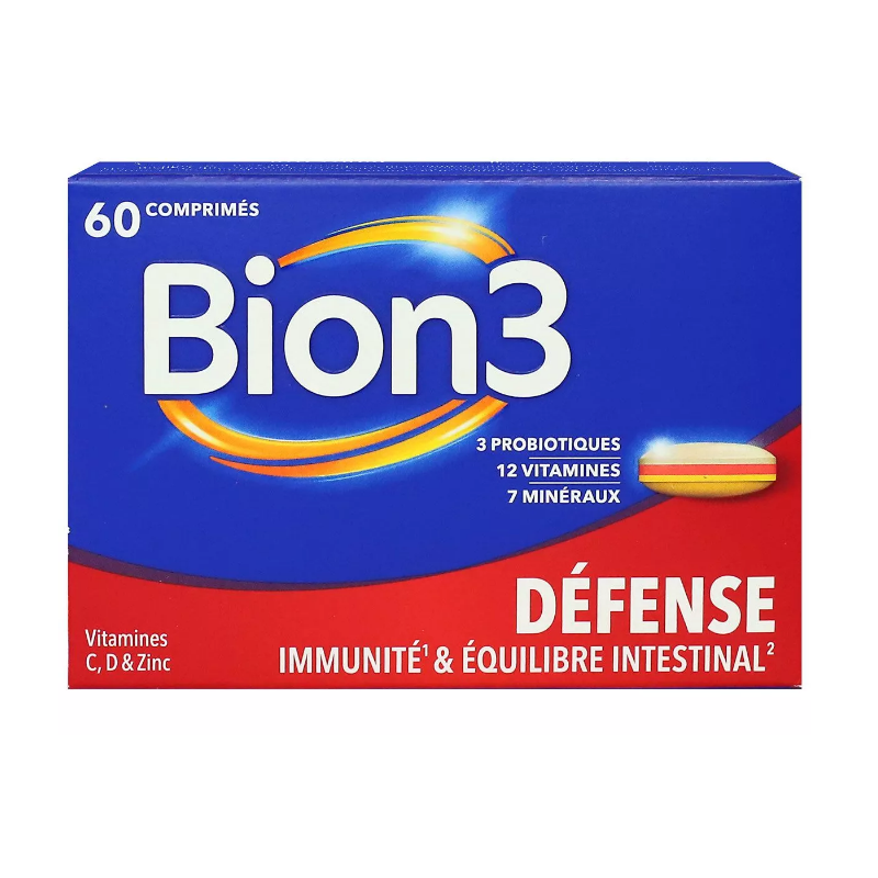 Bion3 Defenses Adultes - 60 Comprimés