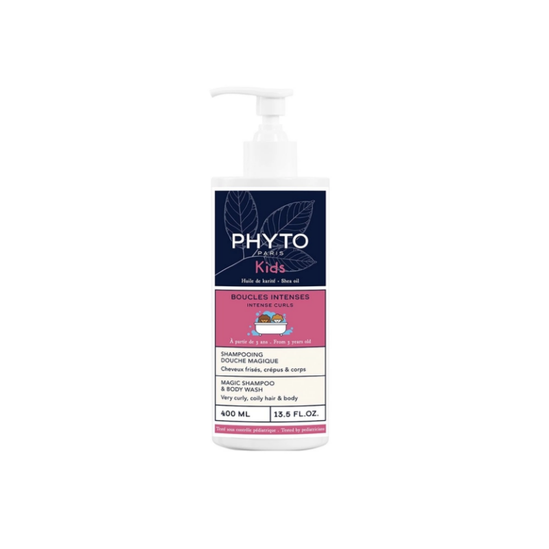 Shampooing Douche Magique - Boucles Intenses - Phyto Kids - 400 ml