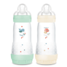 Biberon Bio Easy Start - Anti-colique - 4+ Mois - MAM - 2x320 ml