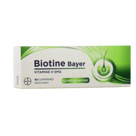 Biotine Bayer 5 mg, 60 Comprimés