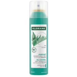 Shampooing Sec à l'ortie - Vitamine E - Cheveux Gras - Klorane - 150 ml