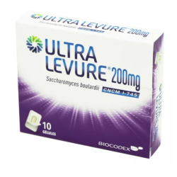 Ultra Levure 200 mg, Diarrhoea, 10 capsules UltraLevure