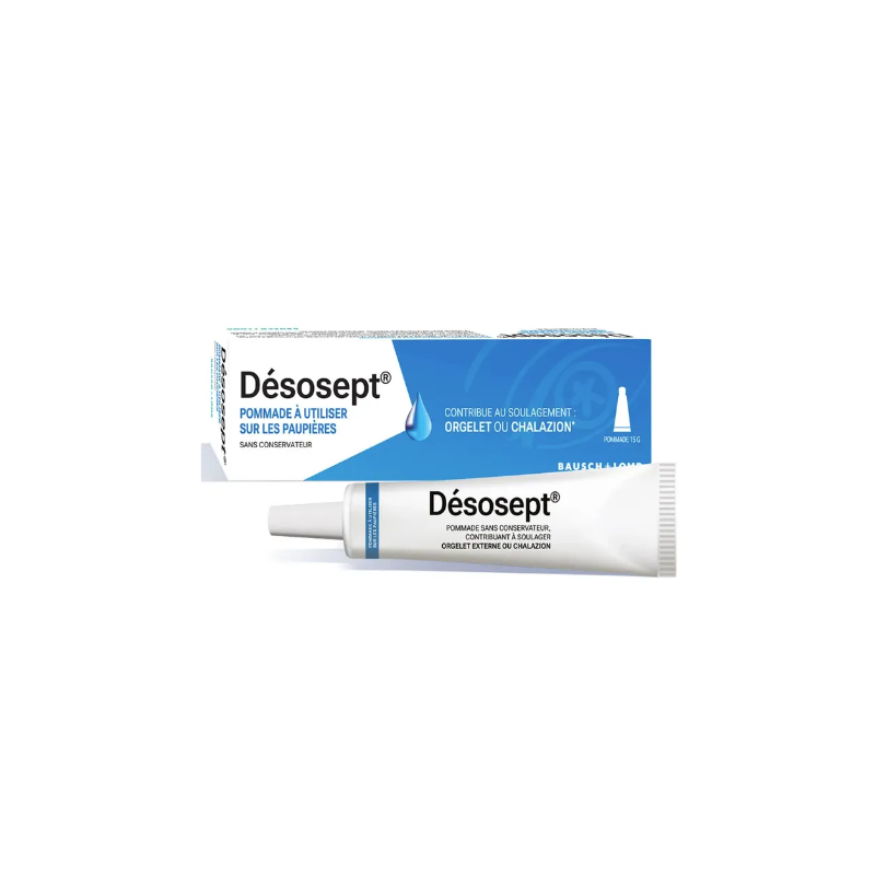 Désosept Pommade Ophtalmique - Bausch+Lomb - Tube De 15g